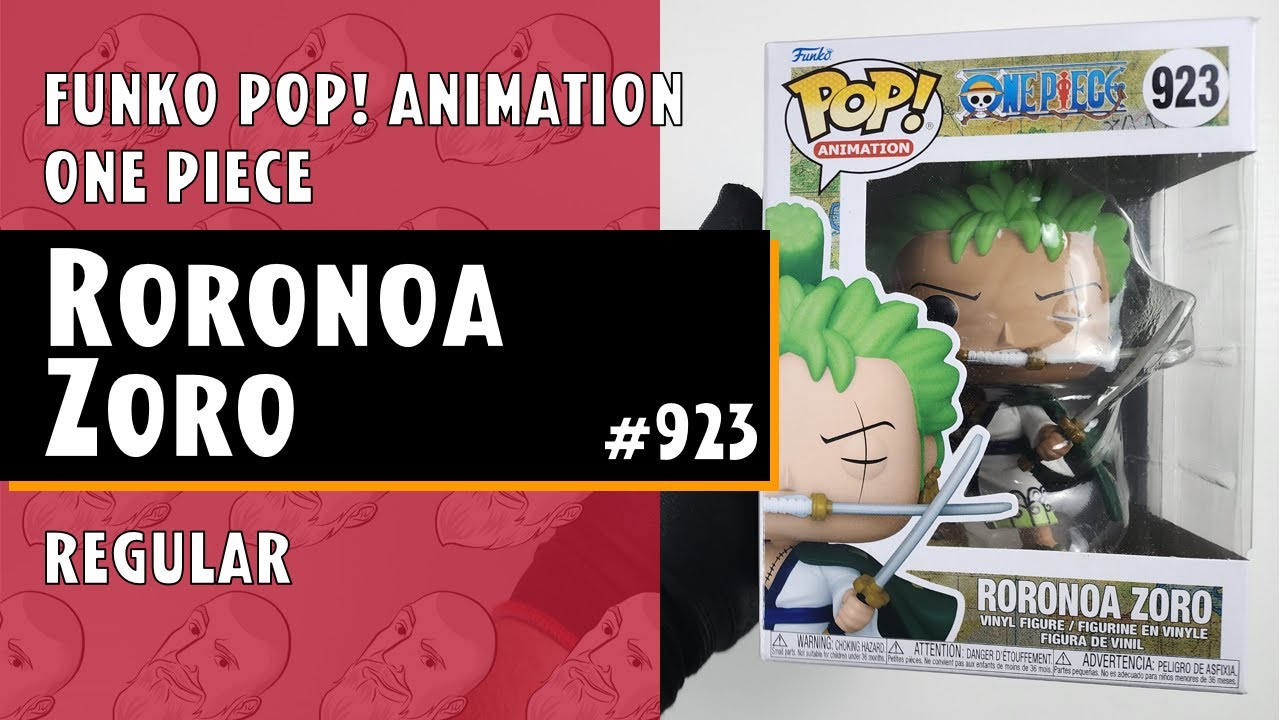 Roronoa Zoro with Enma Glows in the dark complete set of Funko Pops