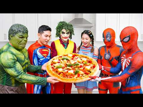 JOKER SKIBIDI Đánh Cắp PIZZA Của Siêu Nhân Nhện || CÁC SIÊU ANH HÙNG PHẢN CÔNG!