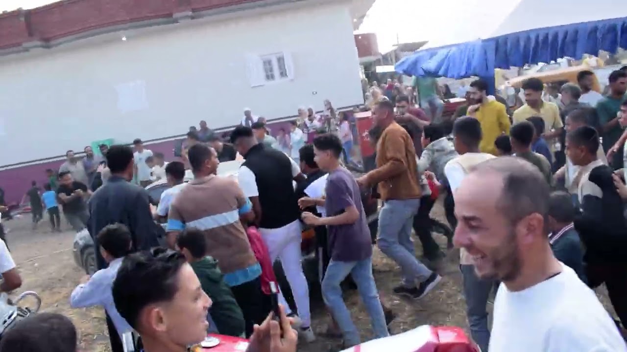 استقبال جماهيري كبير للنجم سمير الشرقاوي والحاج ابو سبع الليل😂😂😂👇🏻👇🏻