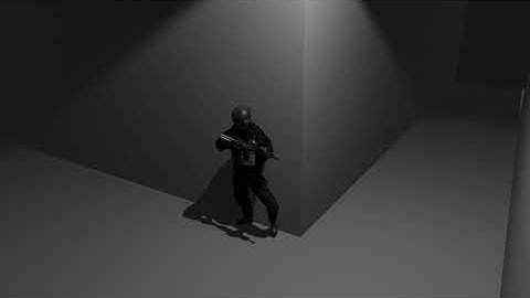 Soldier Test Blender Animations