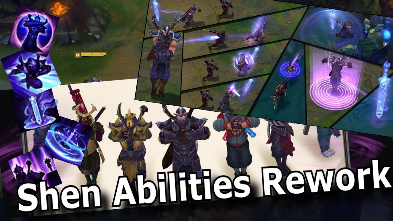 Shen Rework Abilities Reveal - YouTube