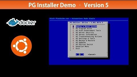 PlexGuide: V5 Installer