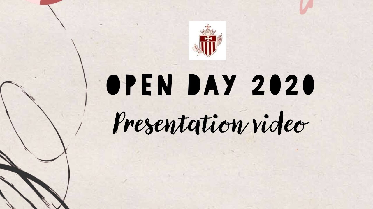Open Day 2020, presentation video