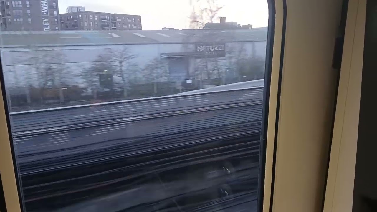 Great western railway class 800 Reading towards London Paddington 