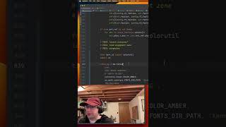 The joy of writing code by hand #coding #programming #python