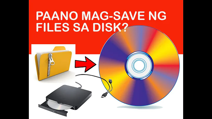 PAANO MAG-SAVE NG FILES SA DISK|CD-RW|DVD-RW