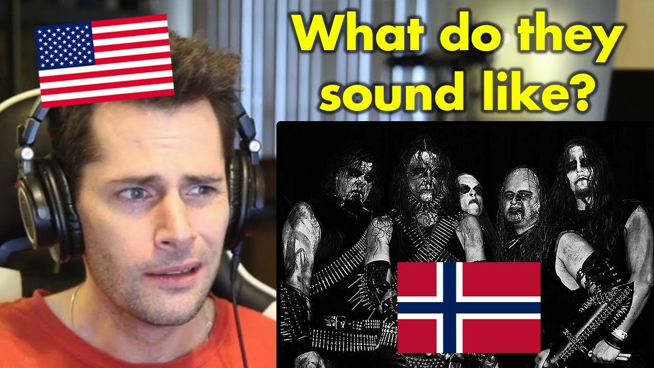 American Reacts to Norwegian Black Metal
