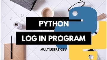 Python login program multiple users csv