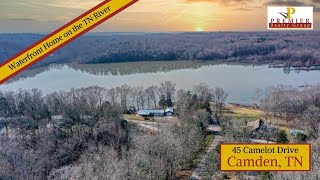 (𝐒𝐎𝐋𝐃) Premier Realty Group Waterfront Listing: 45 Camelot Drive • Camden, TN