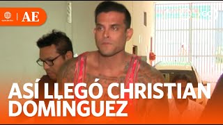 Así llegó Christian Dominguez a “América Hoy” | América Espectáculos (HOY) image