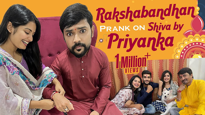 Priyanka Jain Rakhi Prank on Shivakumar😨☠️(Shivakumar Marihal & PriyankaMJain) |Never Ending Tales|