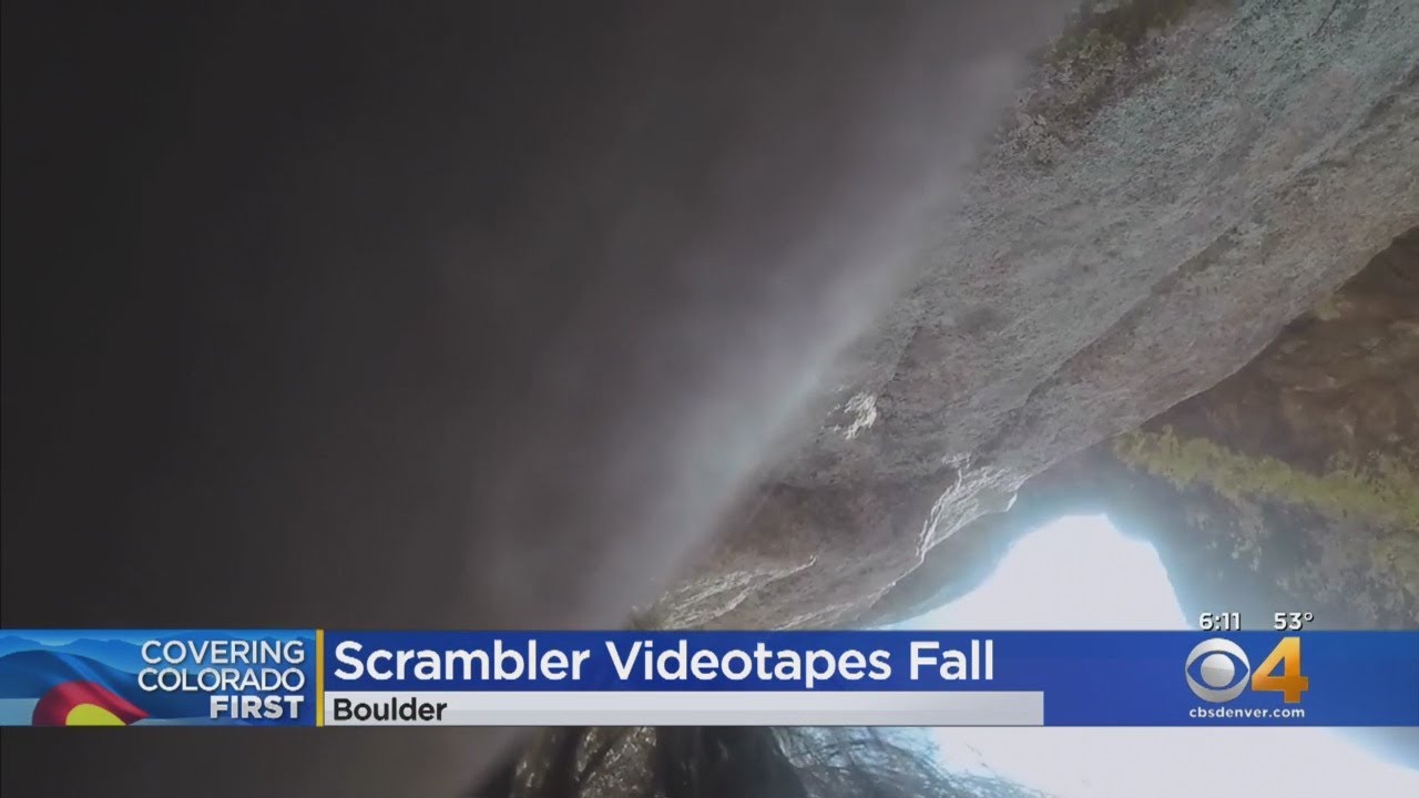 Scrambler Catches Fall On Camera