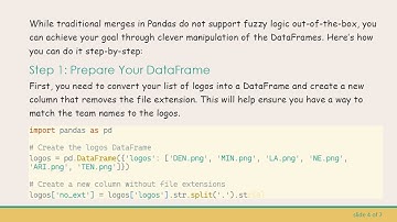How to Perform a Fuzzy Merge on Repeating List Items with Python Pandas