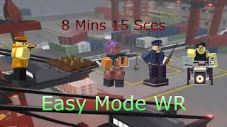 TDS Solo Easy Mode On Harbor Skills Enabled Former WR 8:15