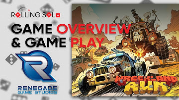 Wreckland Run | Kickstarter Preview | Solo Playthrough | Game Overview & Gameplay