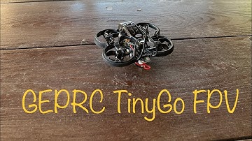 GEPRC TinyGo 4K FPV First Outdoor Flight