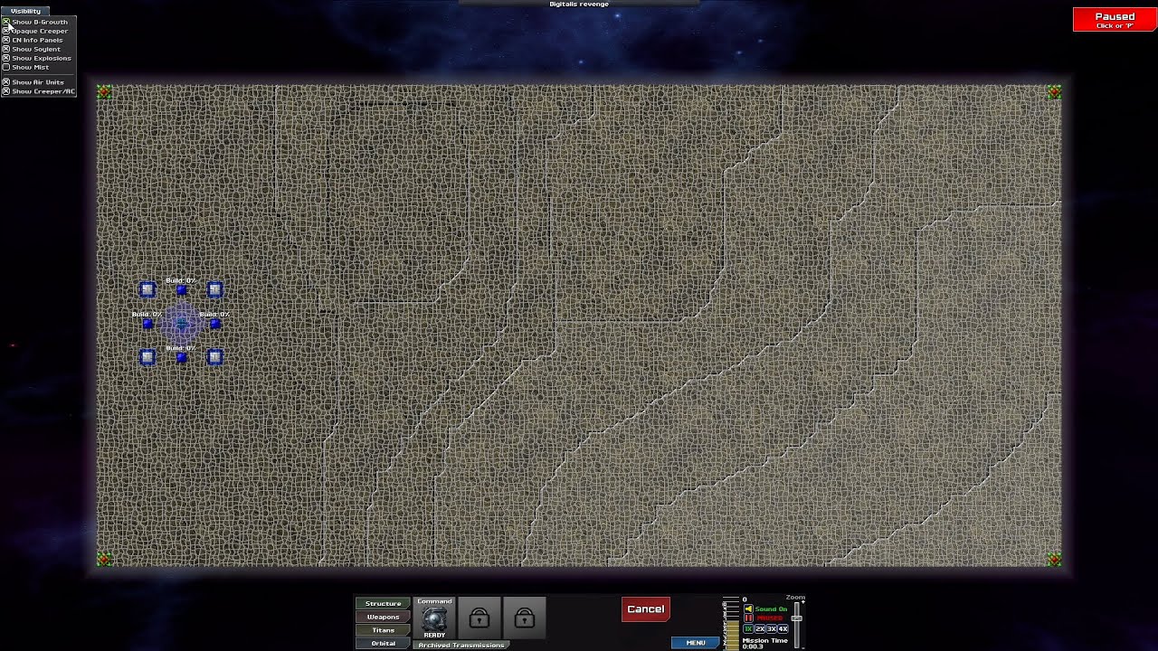 Creeper World 3 Colonial Space: Digitalis Revenge, by TrickyCorp