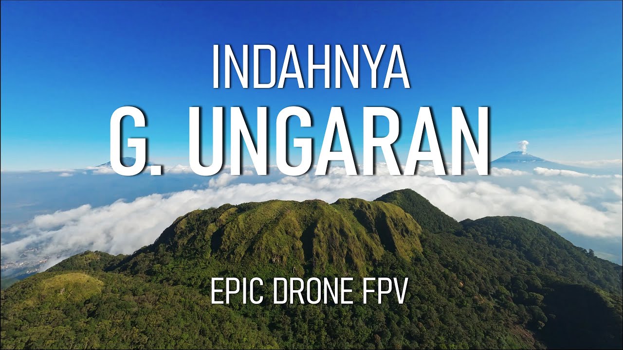 GAK NYANGKA SEINDAH INI GUNUNG UNGARAN DARI SISI UTARA | DRONE VIEW