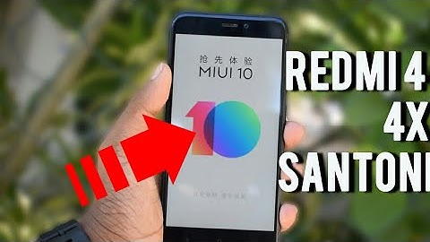 Global beta Redmi 4/4x MIUI 10 (updated links)