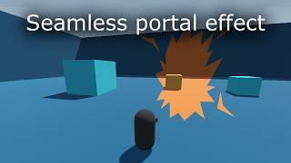 Seamless third person portals - Godot 4.x