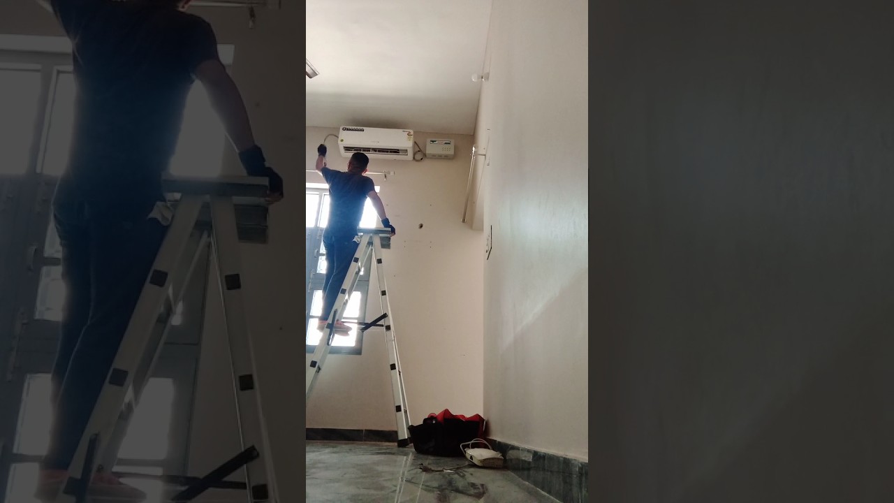 Ac installation | Ac installation hindi | ac installation video | 
