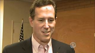Santorum takes conservative hard line on social issues