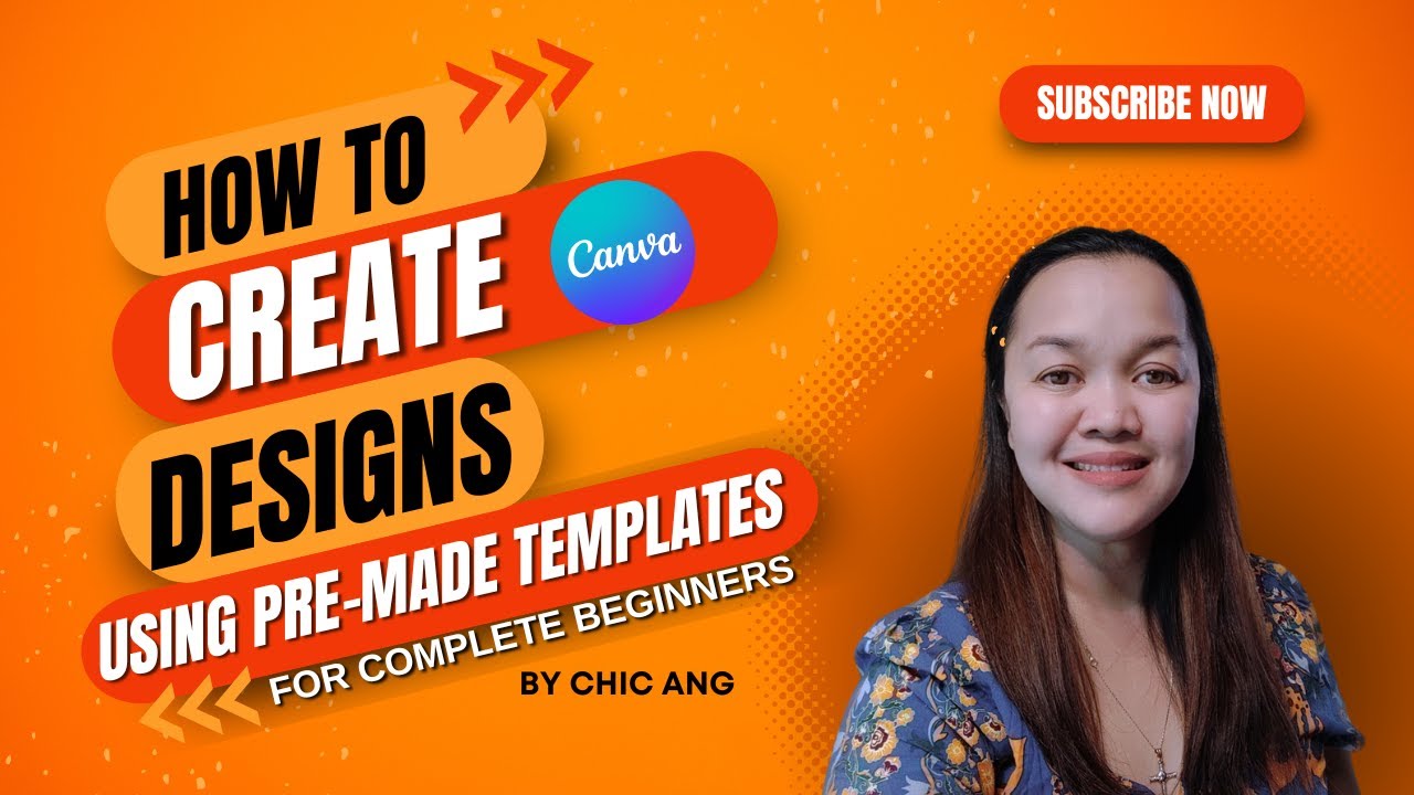 How to create Canva designs using pre-made templates - YouTube