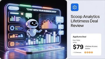 Scoop Analytics Review — Get AI Business Insights Instantly! ($79 Lifetime Deal)