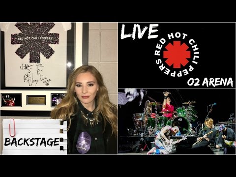 BACKSTAGE @ RED HOT CHILI PEPPERS // LONDON // Beth Lily