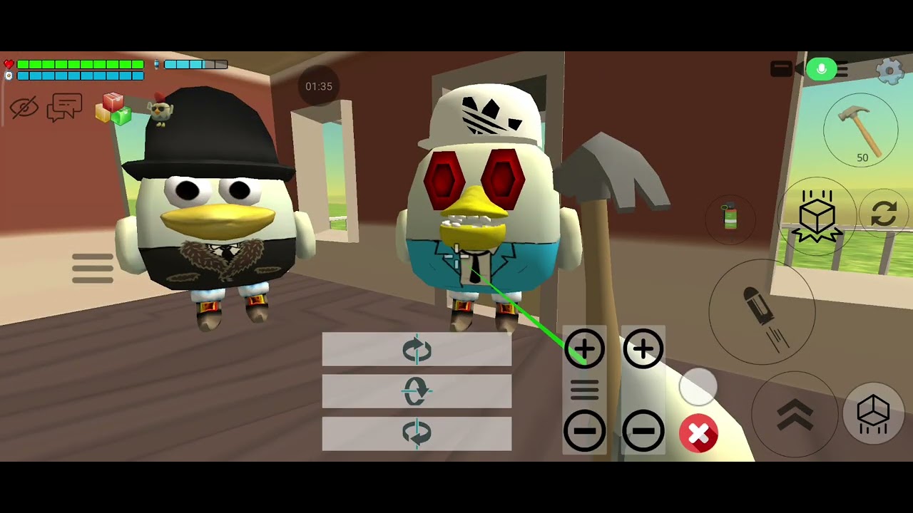 Часть 4 зомби вирусы chicken gun скоро подписчики ждите пятую часть 