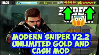 How to download Modern Sniper v2.2 Unlimited Gold & Cash mod.😎😎🎮🎮 screenshot 2