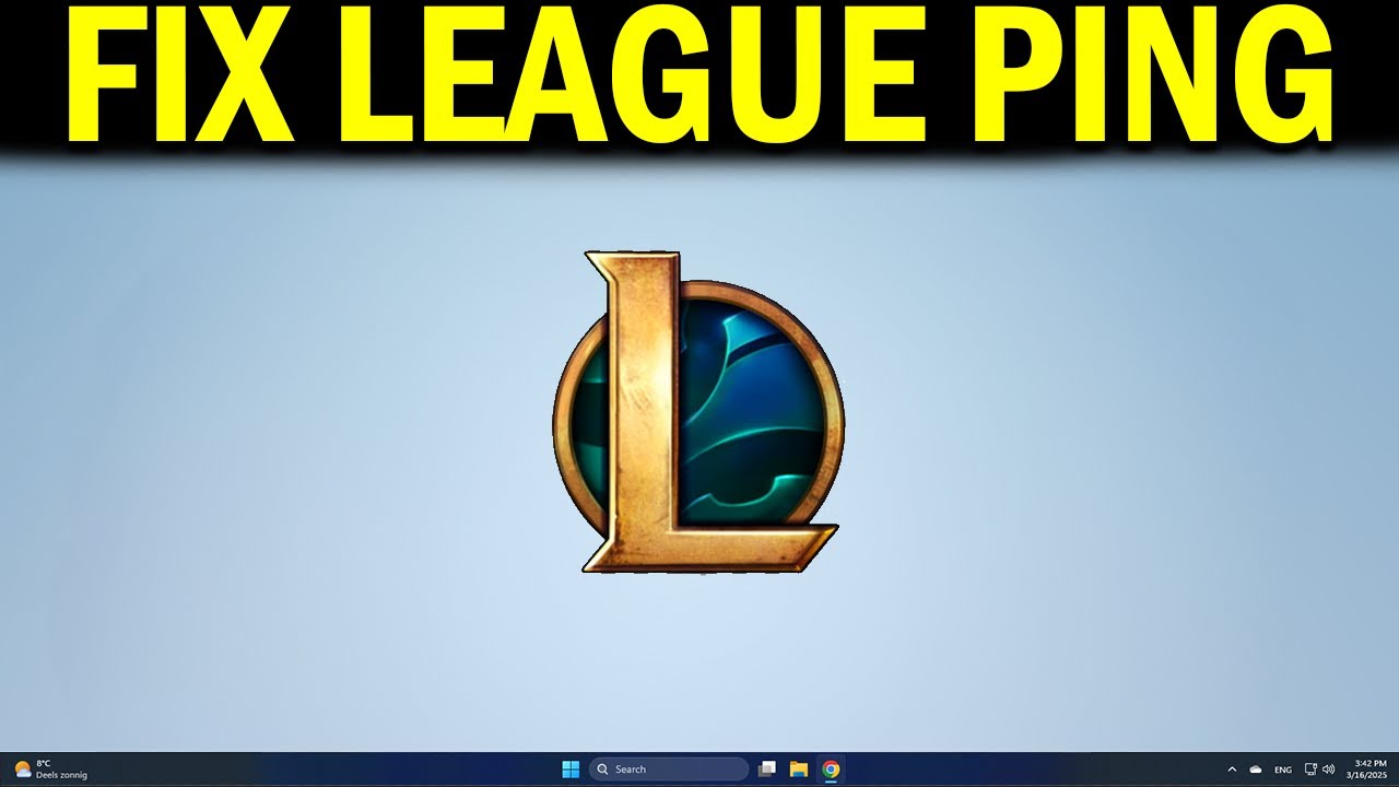 How To Fix League of Legends High Ping & Lag Spikes - YouTube