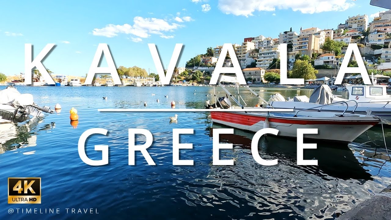 Kavala in 4K A Visual Odyssey of Greek Beauty  timelinetravel  visitkavala