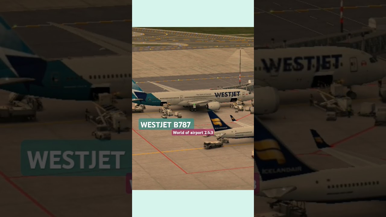 WESTjet  airline #remix #vocal #aviation #gwl #reelsvideo #tiktokviral