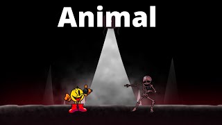 [FNF requested by BTR10] Pac-man and Skeleton sing Animal (Playable)