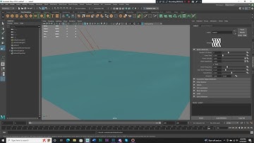 Maya Tutorial Making Water Plane for Arnold with Deform Tool