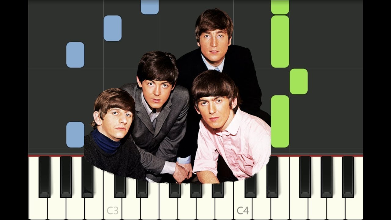 EASY piano tutorial "YESTERDAY" the Beatles, with free sheet music (pdf ...