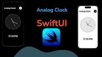 SwiftUI.Clock analog on SwiftUI