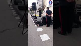 Carito Gallo cantando Milonga Sentimental en Nueva Peatonal...