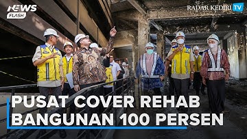 Menteri PU Cek Kerusakan Bangunan Terdampak Kerusuhan, Pusat Cover Bangunan 100 Persen
