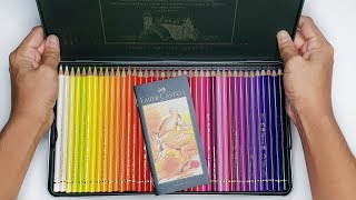 Unboxing Faber Castell Polychromos Colored Pencils (120 set) 