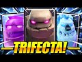 A NEW ERA OF TRIFECTA IS HERE!! INSANE 3X GOLEM IN CLASH ROYALE!!