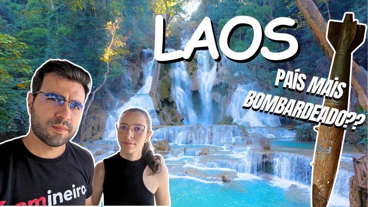 O país mais BOMBARDEADO do mundo é, na verdade, um PARAÍSO intocado. Este é o LAOS 🇱🇦