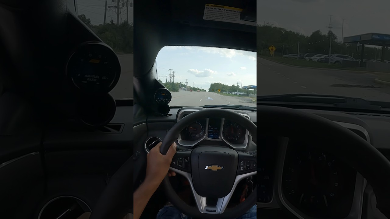 POV drive in my 5th gen Camaro ss 1le with long tubes | loud pulls | burble 💥| 