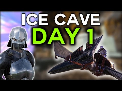 DUO Claiming Ice Cave Day 1 - ARK PvP