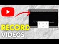 How to Record A Video For YouTube on iPad?