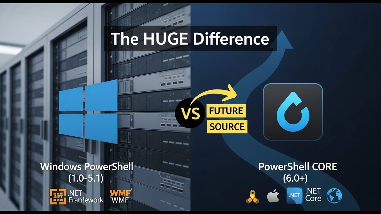 PowerShell Evolution Explained: Windows PowerShell vs. PowerShell Core ...