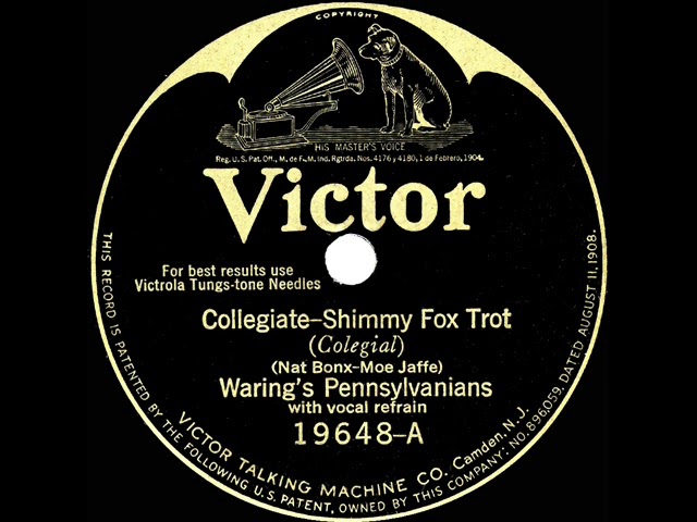 在 YouTube 上觀看「1925 HITS ARCHIVE: Collegiate - Fred Waring (with vocal ensemble)」