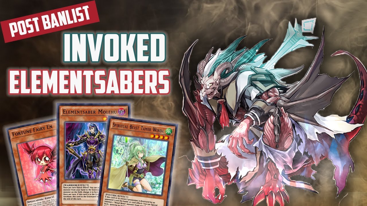 May 2020 - Post Banlist Invoked Elementsaber ft. Winda and Fortune Fairy En [Yu-Gi-Oh! Duel Links]