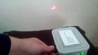 Test of my "Laser Spirograph" project | Manual Regime